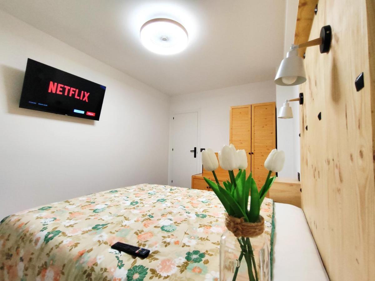 Tranquilo Apartamento Con Parking Gratis Vigilado 24H Vigo Eksteriør bilde